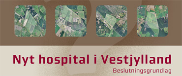 Rådgivningsfirmaet COWI afleverede mandag eftermiddag sin undersøgelse af fordele og ulemper ved otte forskellige placeringer af det kommende vestjyske hospital til Region Midtjylland.