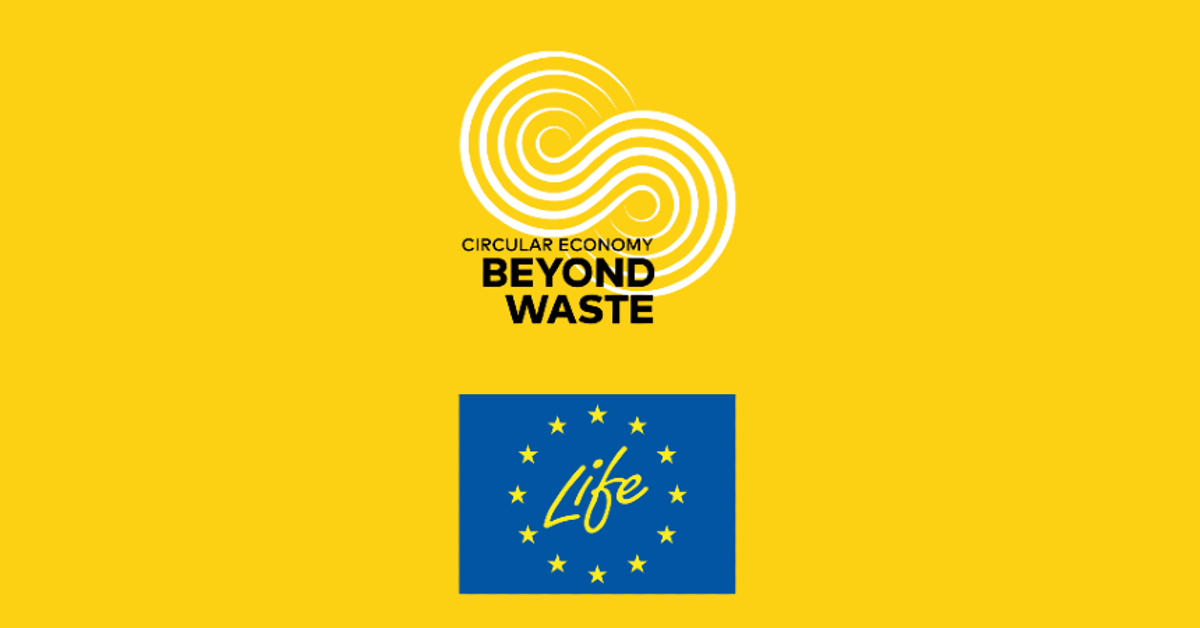 Illustration med projektlogo og EU Life-logoet