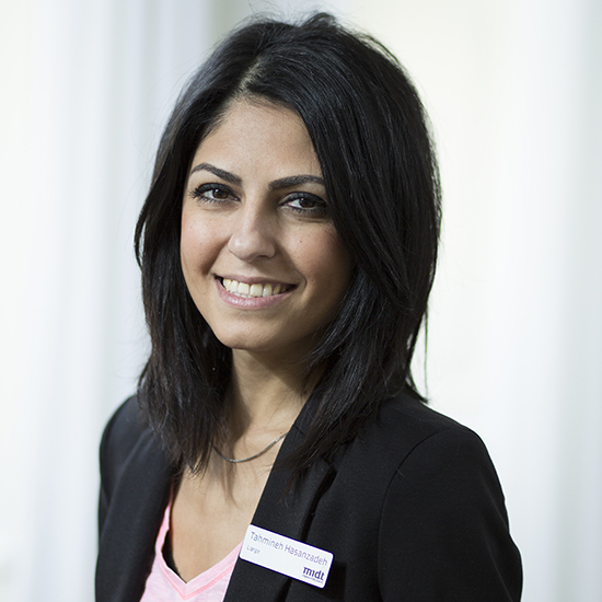 Mød 1. reservelæge Tahmineh Hassanzadeh