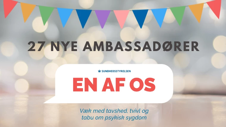 nyuddannede EN AF OS-ambassadører