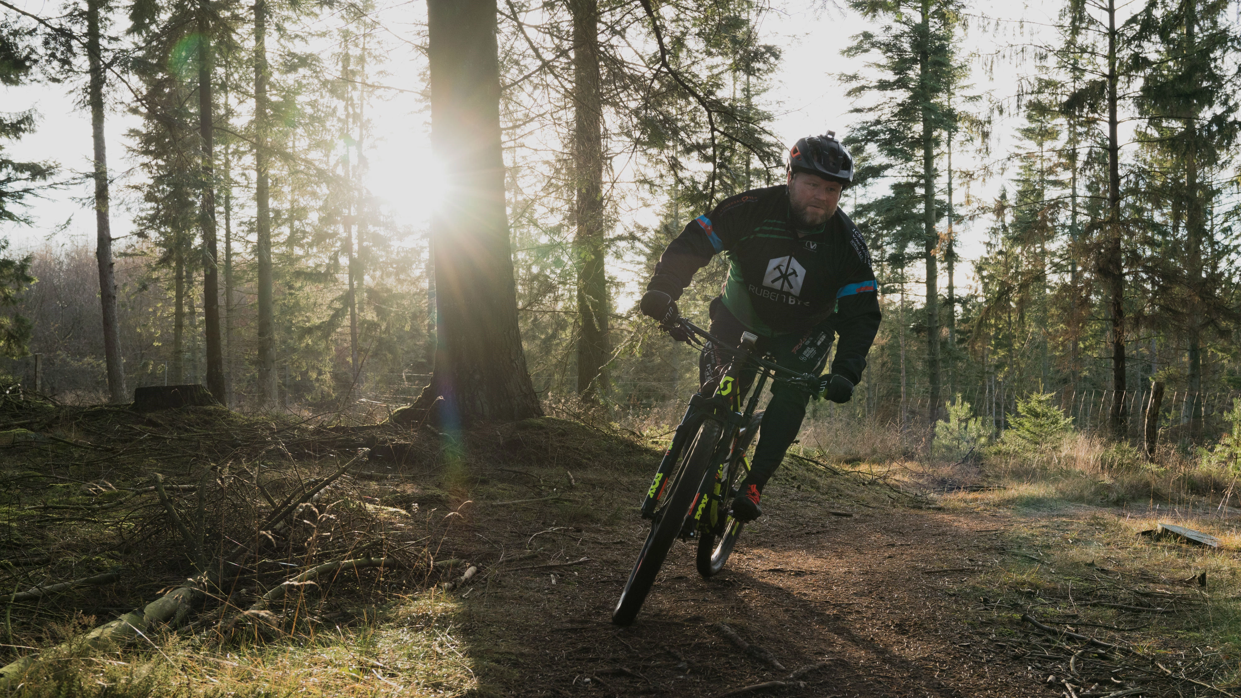 Mountainbikeren Jónas Thor Björnsson