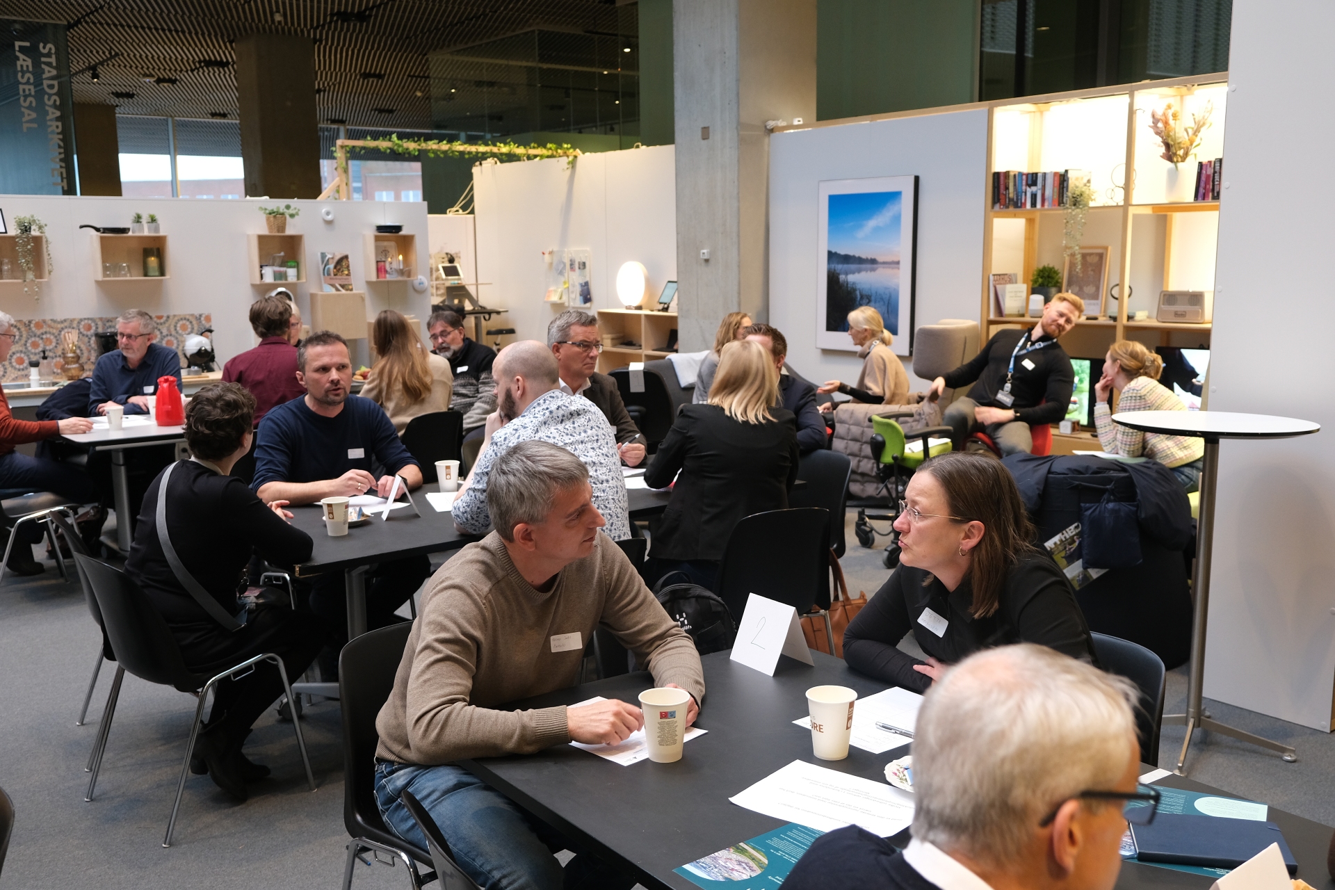 Speeddating på DokkX i Aarhus. Foto: Mikkel 