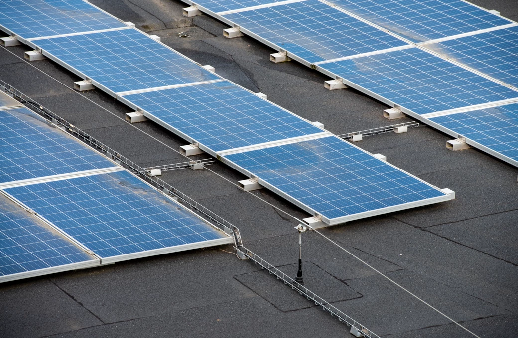 Solceller på taget