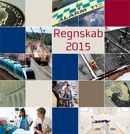Forsiden af Regnskab 2015