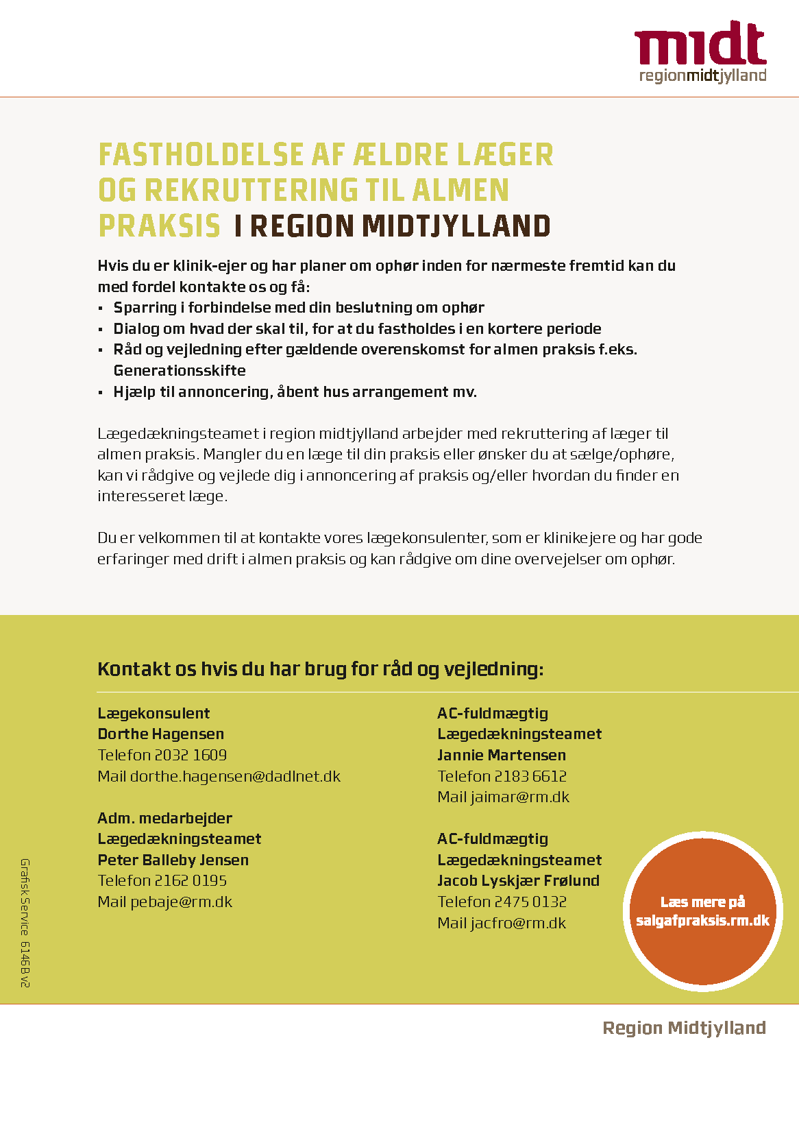 pebermynte Tether Mastery Hjælp og rådgivning - Region Midtjylland