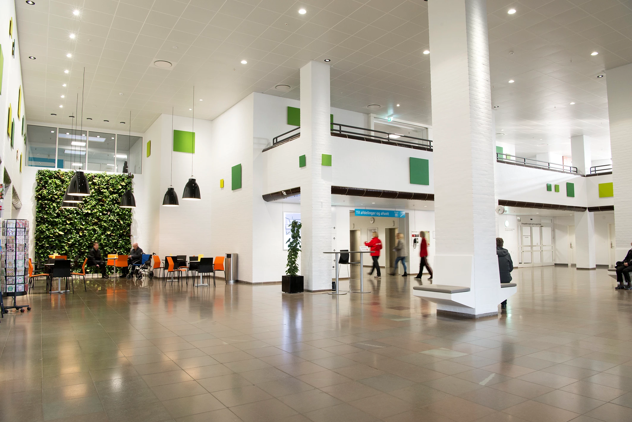 Indgang A på Regionshospitalet Randers efter renovering