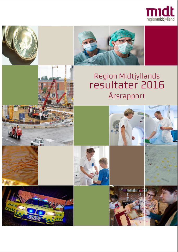Gå til pdf med Region Midtjyllands resultater 2016 - Årsrapport