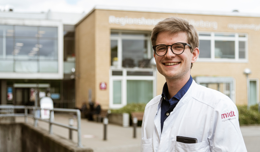 Nicklas Vinter. Foto: Agata Lenczewska-Madsen, Hospitalsenhed Midt. 