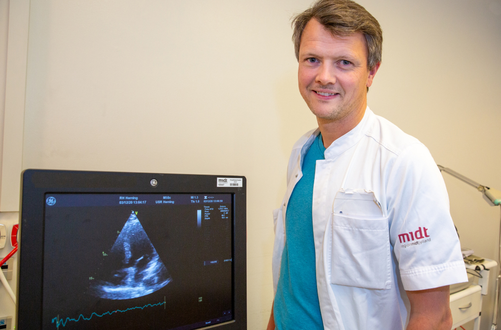 Lektor og ph.d. Simon Winther fra Hjerteforskningsklinikken på Regionshospitalet Herning. Foto: Søren Braad Andersen, Hospitalsenheden Vest