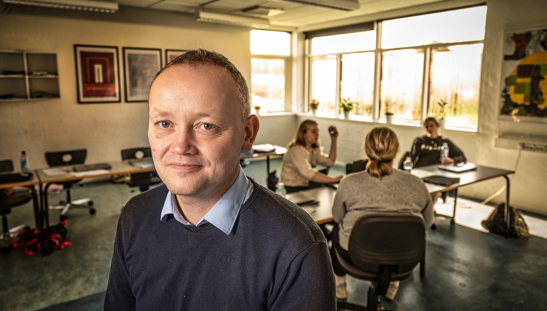 Portrætfoto af rektor Bo Larsen fra Lemvig Gymnasium 