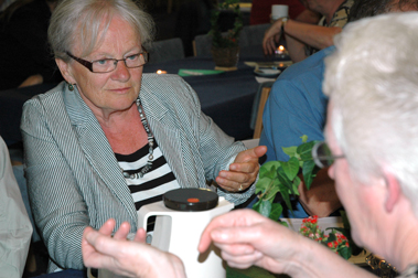 Deltagere i borgermøde om hospitalsplanen i Videbæk 13. maj 2008