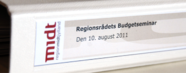 Regionsrådets budgetseminar