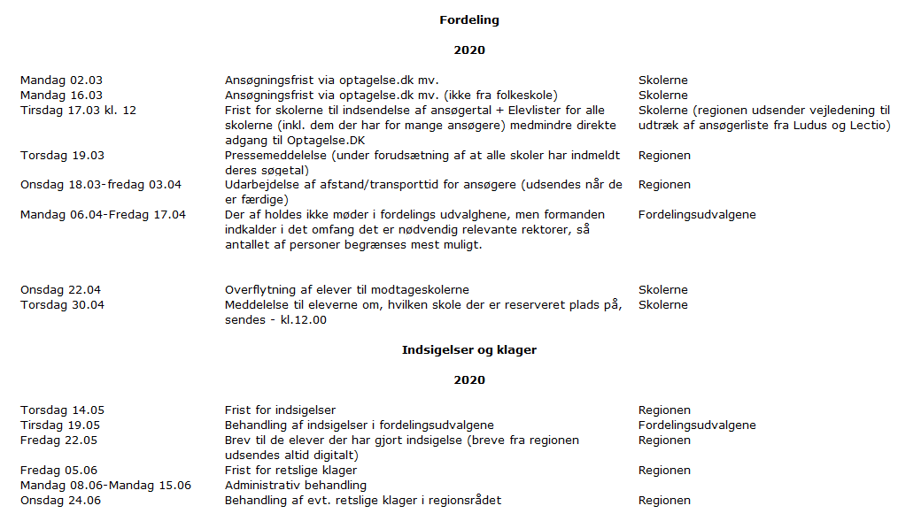 Tidsplan
